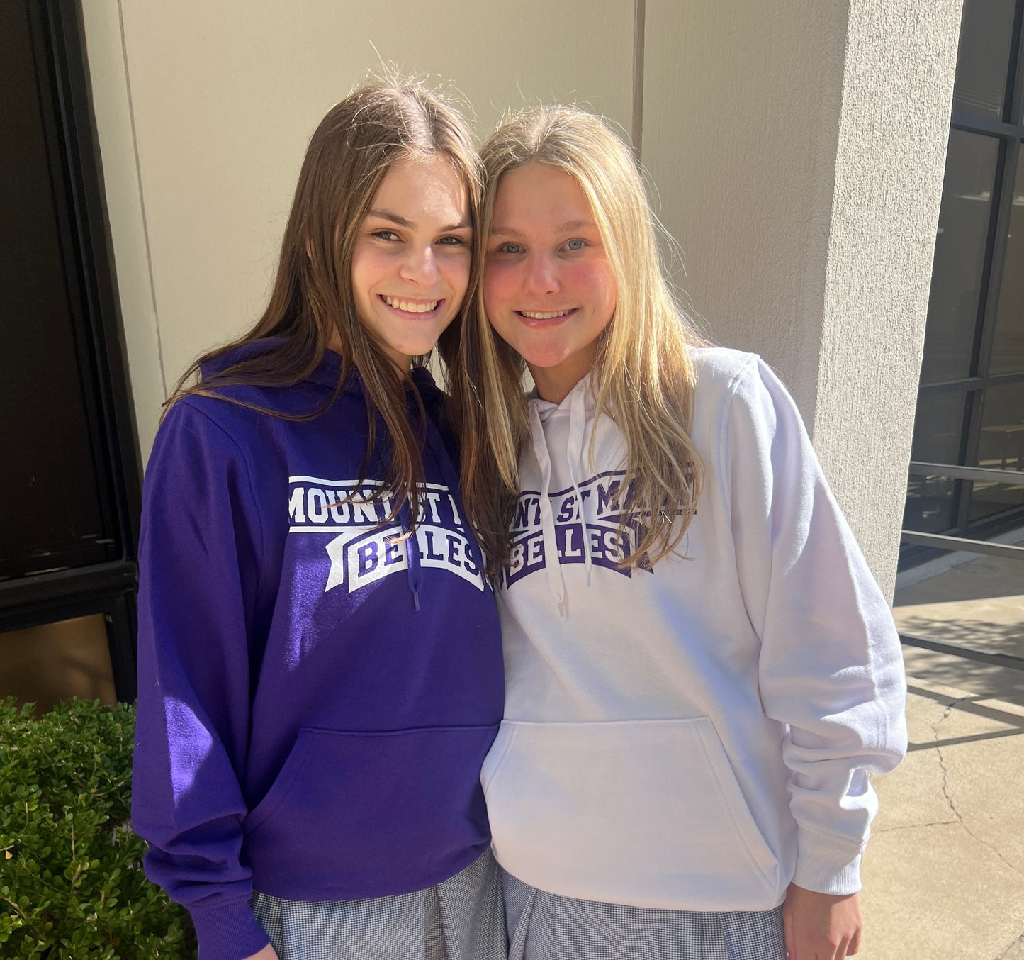 "Mount St. Mary Belles" Banner Hoodie