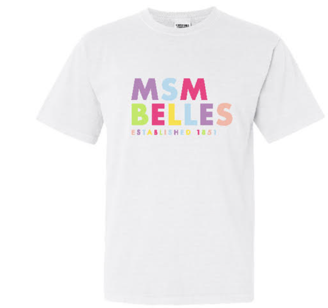 "MSM Belles" Multicolor Crewneck Tee