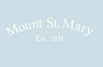 "Mount St. Mary" Gate Tee in Chambray