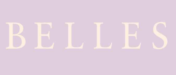 "Belles" Crewneck Tee in Orchid