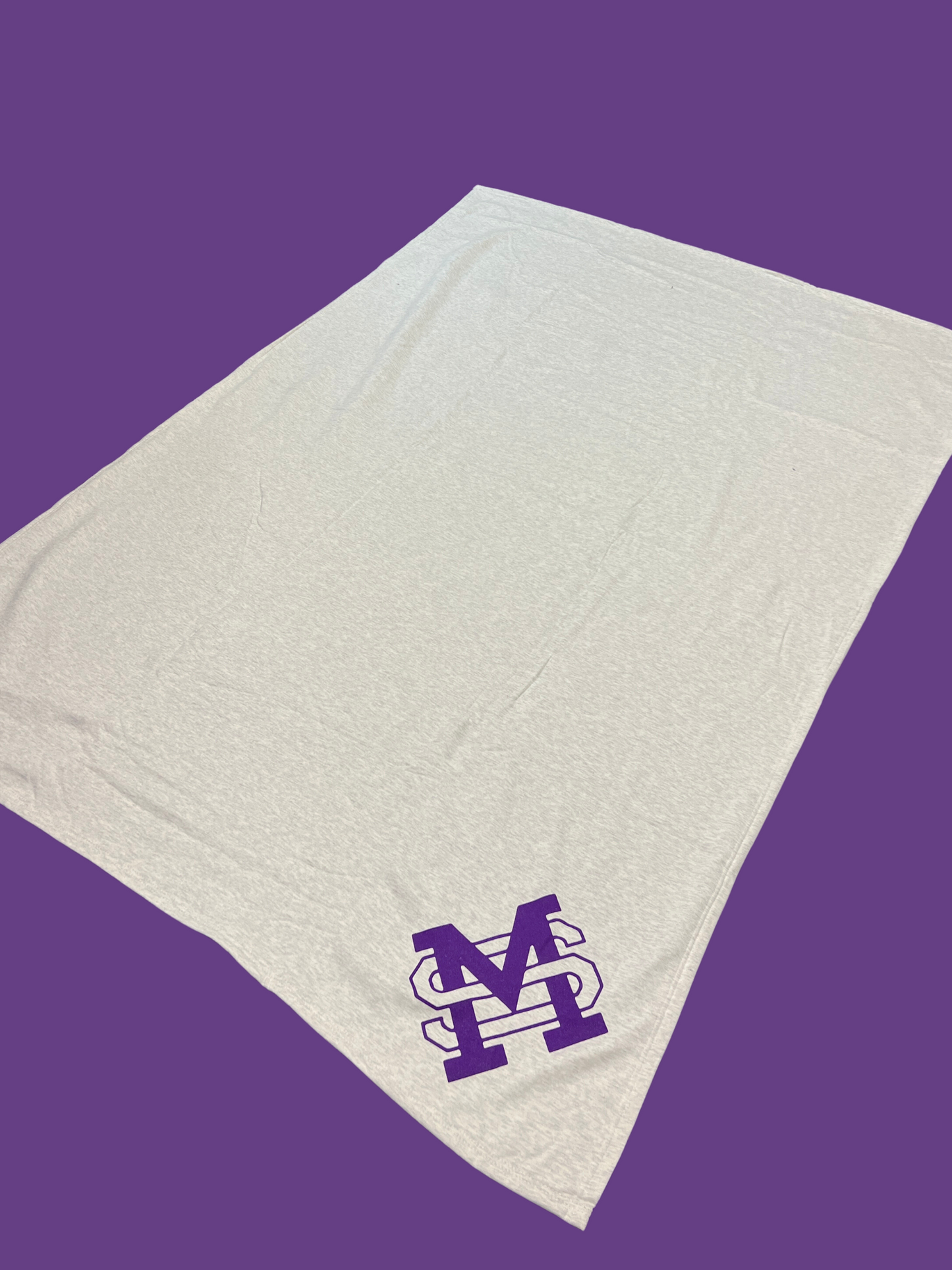 MSM Athletics Logo Sweatshirt Blanket