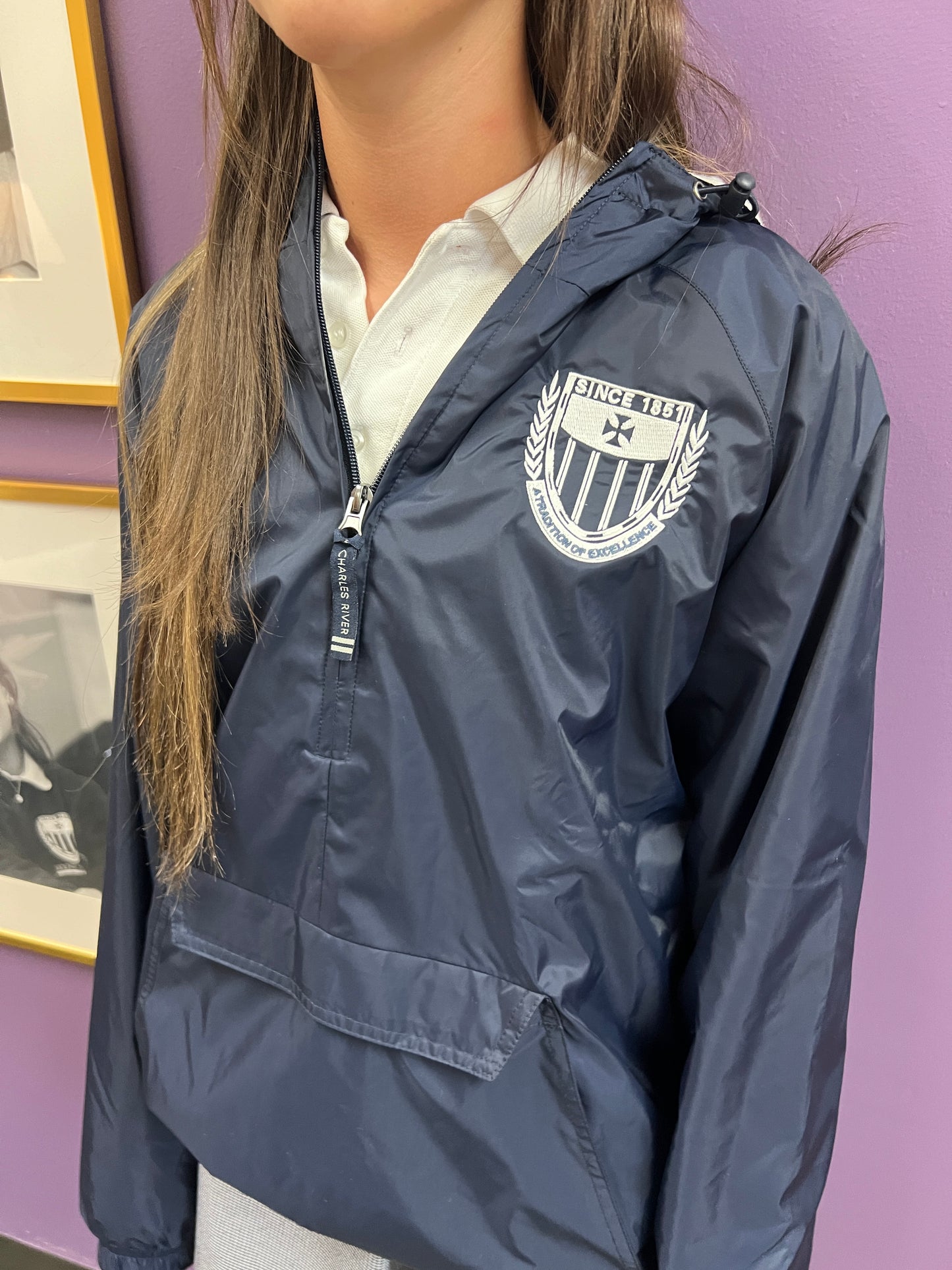 Navy Uniform Windbreaker