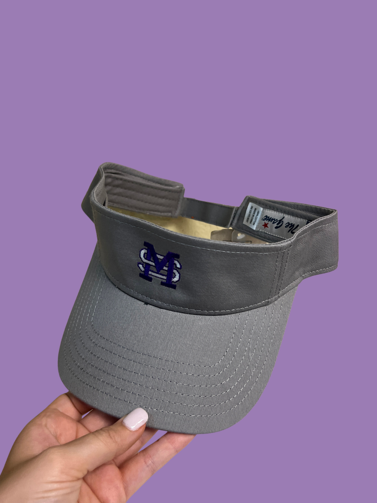 MSM Athletics Gray Visor