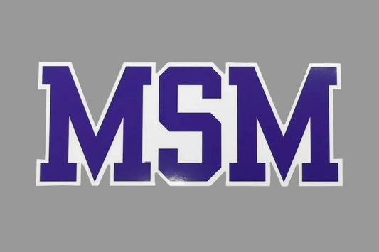 "MSM" Die-Cut Sticker