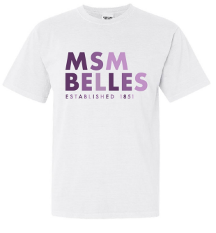 "MSM Belles" Multi-Purple Tee