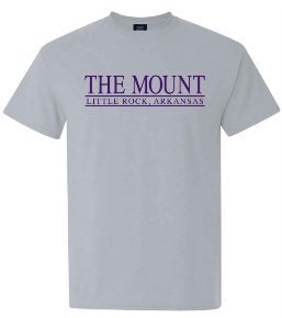 "The Mount" Short-Sleeve Tee in Marble Heather